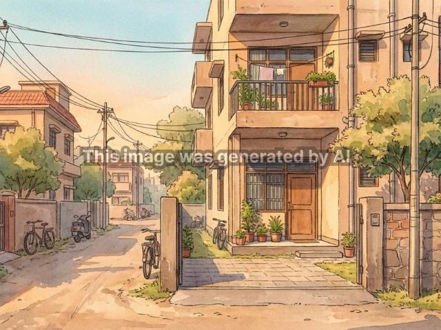Resale | 400 Sq.Ft. Apartment in Loni