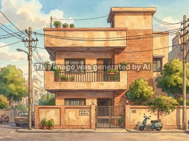 Resale | 400 Sq.Ft. Apartment in Shalimar Garden Extension II
