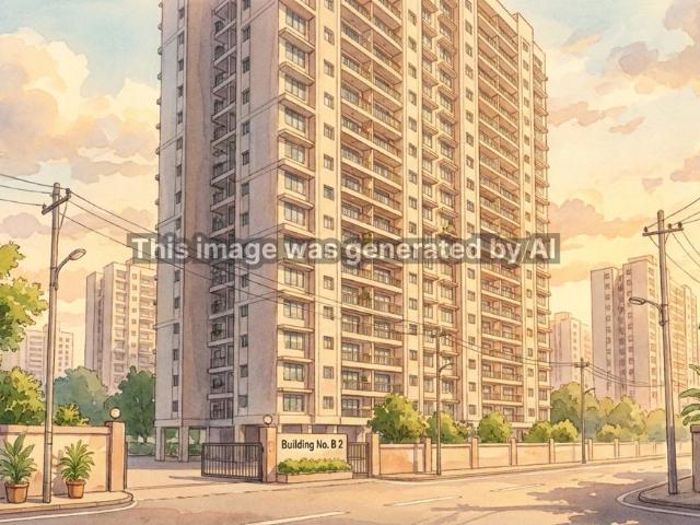 Resale | 41.03 Sq.Mt. Apartment in Bhayandarpada
