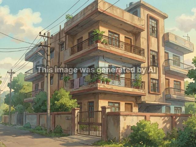 Resale | 424 Sq.Ft. Apartment in Loni