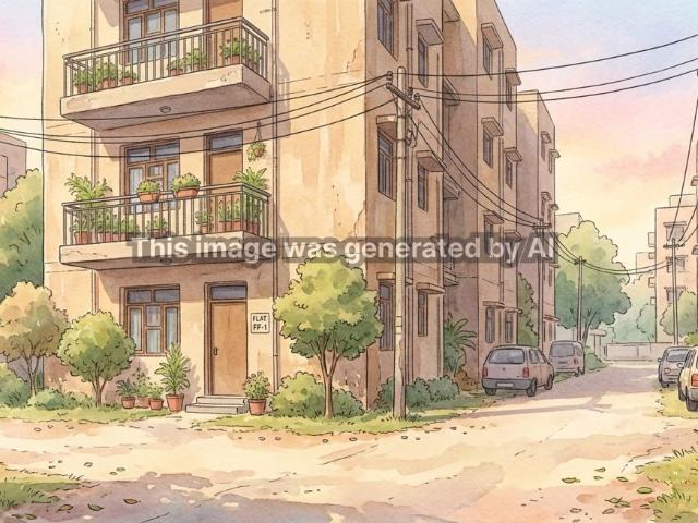 Resale | 452 Sq.Ft. Apartment in Shakti Khand III