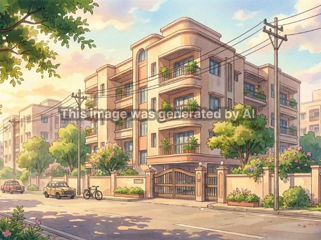 Resale | 495 Sq.Ft. Apartment in Krishna Radha Society