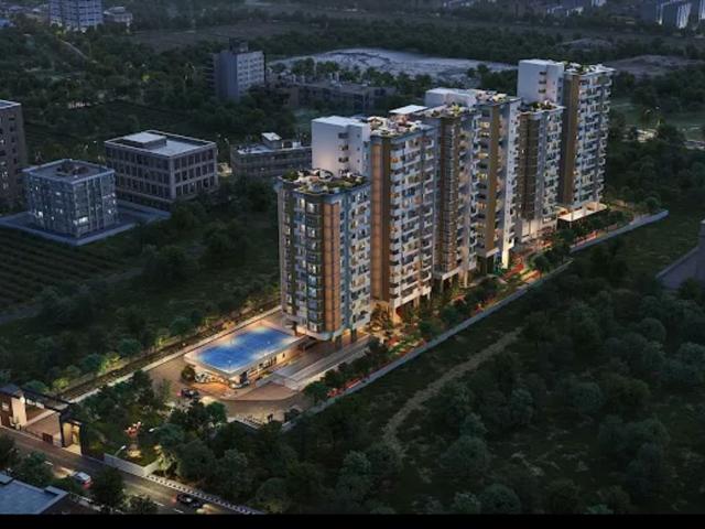 Resale | 4 BHK 1603 Sq.Ft. Apartment in TVS Emerald Isle of Trees