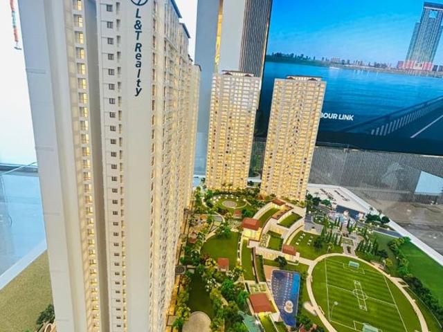 Resale | 4 BHK + 1796 Sq.Ft. Apartment in LnT Crestoria Estate
