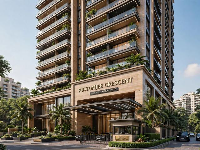 Resale | 4 BHK + 1900 Sq.Ft. Apartment in Rustomjee Crescent