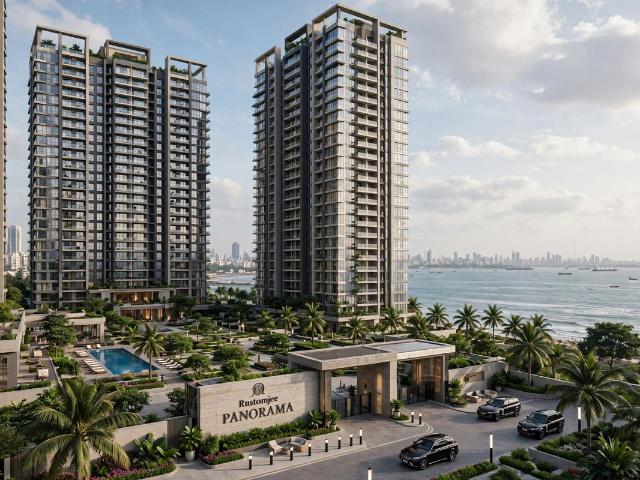 Resale | 4 BHK + 2537 Sq.Ft. Apartment in Rustomjee The Panorama