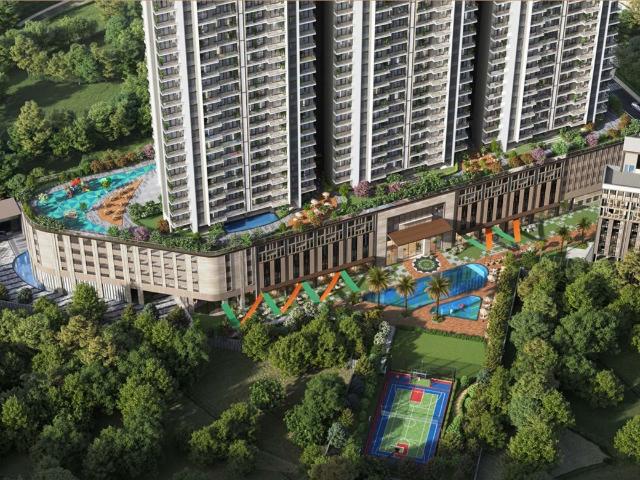 Resale | 4 BHK + Servant Room,Study Room 2656 Sq.Ft. Apartment in Satya Levante Residences