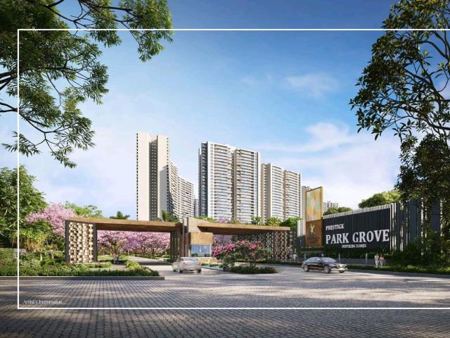 Resale | 4 BHK + Servant Room,Study Room 2660 Sq.Ft. Apartment in Prestige Park Grove
