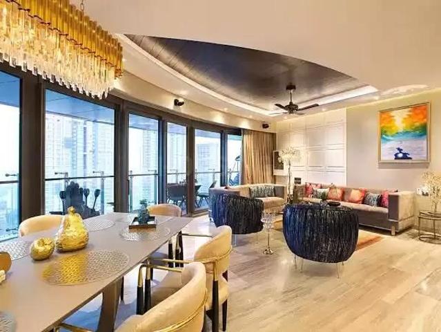 Resale | 4 BHK + Servant Room,Study Room 2690 Sq.Ft. Apartment in Lodha World Crest