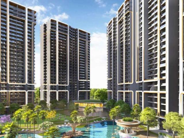 Resale | 4 BHK + Servant Room,Study Room 3203 Sq.Ft. Apartment in Smart World One DXP