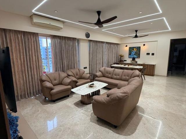 Resale | 4 BHK + Servant Room,Study Room,Extra Room,Store Room 2350 Sq.Ft. Apartment in Goel Ganga Liviano