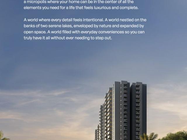 Resale | 4 BHK + Servant Room 2476 Sq.Ft. Apartment in Assetz Mizumi Reserve