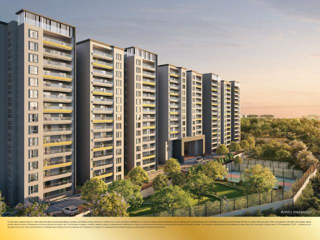 Resale | 4 BHK + Servant Room 2700 Sq.Ft. Apartment in Brigade Eternia