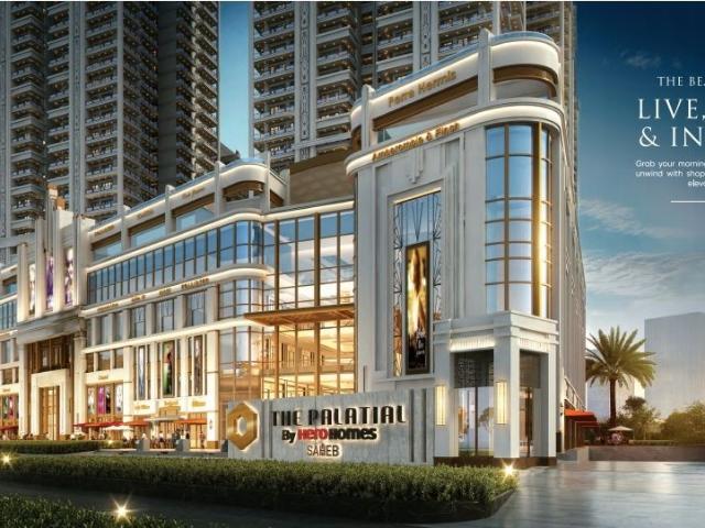 Resale | 4 BHK + Servant Room 3457 Sq.Ft. Apartment in Hero Homes Palatial