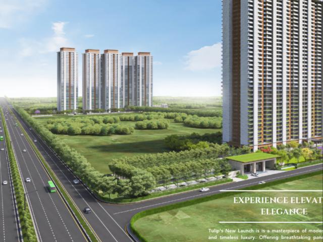 Resale | 4 BHK + Servant Room 3215 Sq.Ft. Apartment in Tulip Crimson