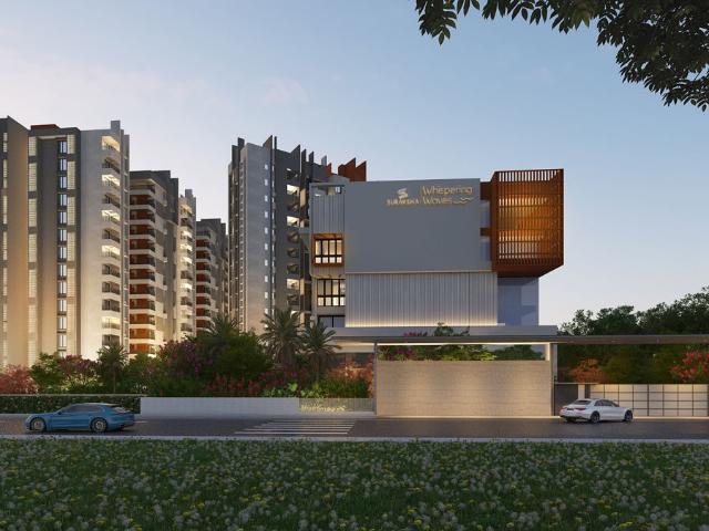 Resale | 4 BHK + Study Room 2016 Sq.Ft. Apartment in Suraksha Whispering Waves