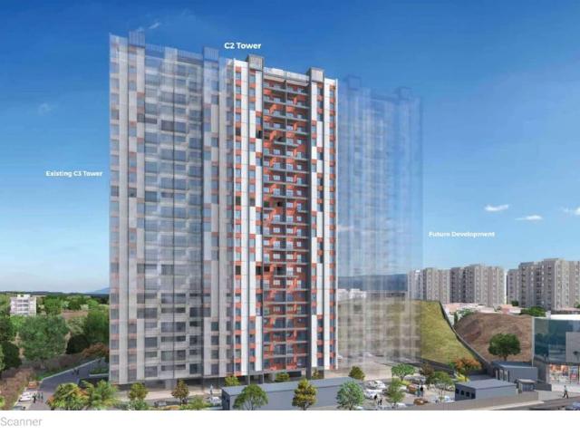 Resale | 4 BHK + Study Room,Extra Room 1625 Sq.Ft. Apartment in Kumar Princetown