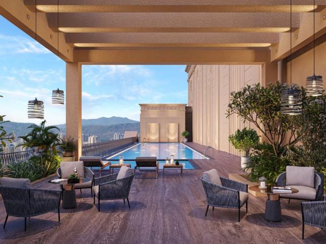 Resale | 4 BHK + Store Room 1366 Sq.Ft. Apartment in Hiranandani Belicia Panch Pakhadi