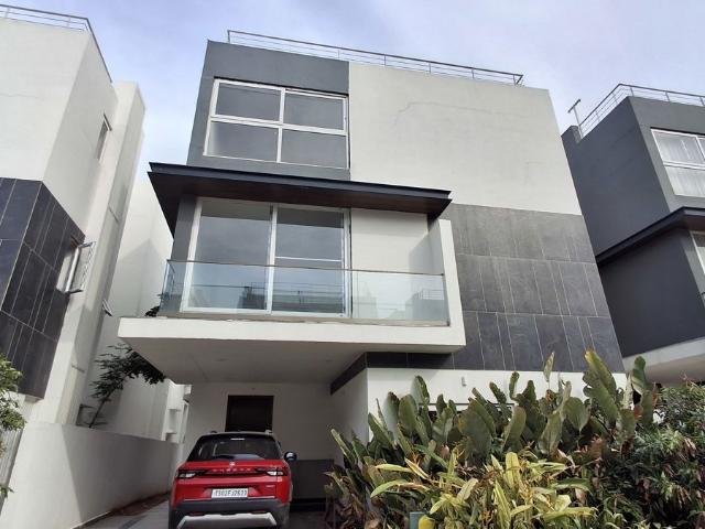 Resale | 4 BHK + Pooja Room 2885 Sq.Ft. Villa in Kakatiya Mango Leaf Ext