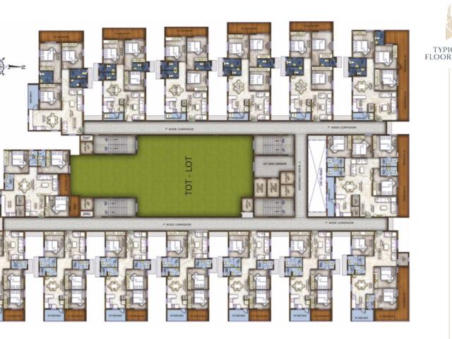 Resale | 4 BHK + Pooja Room 2943 Sq.Ft. Apartment in EAPL Sri Tirumala Fortune