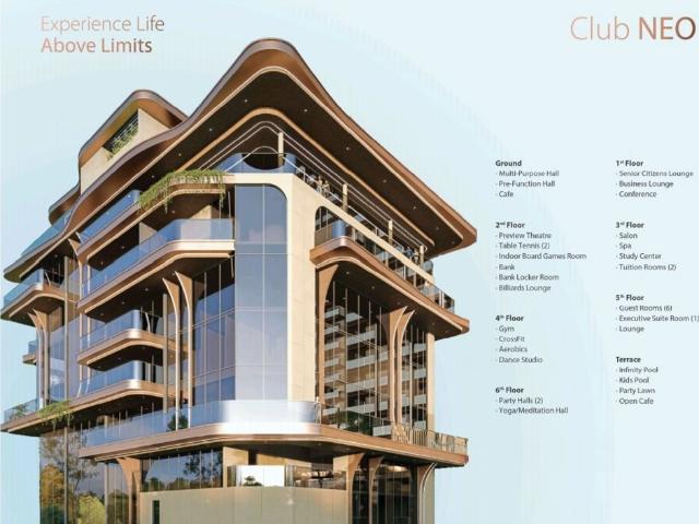 Resale | 4 BHK + Pooja Room 3095 Sq.Ft. Apartment in Yula Globus Neo