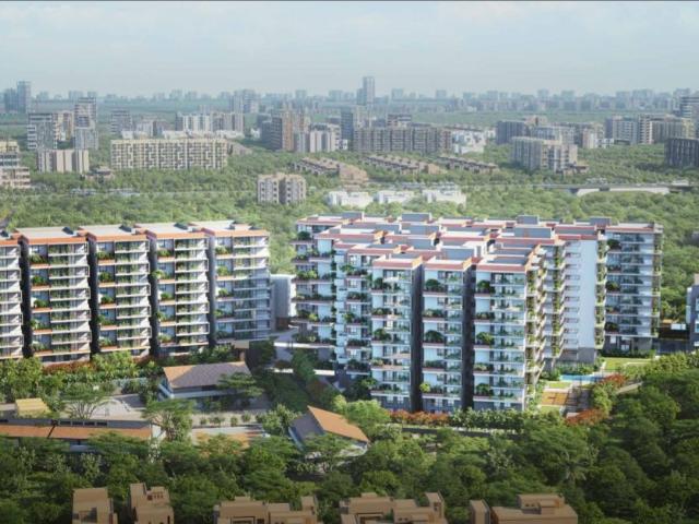 Resale | 4 BHK + Pooja Room,Extra Room 3308 Sq.Ft. Apartment in Financial District