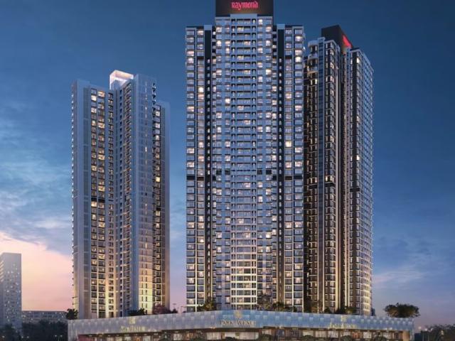 Resale | 4 BHK + Pooja Room,Servant Room 2215 Sq.Ft. Apartment in Raymond The Address By GS