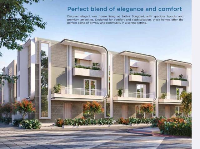 Resale | 4 BHK + Pooja Room,Servant Room,Basement 3450 Sq.Ft. Villa in Sattva Songbird