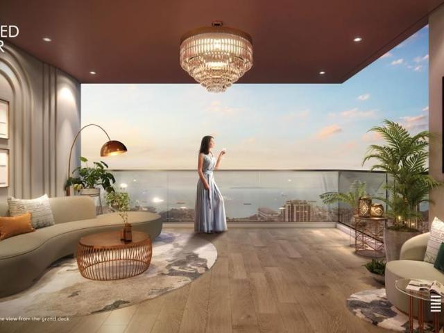 Resale | 4 BHK + Pooja Room,Servant Room,Study Room 1641 Sq.Ft. Apartment in Lodha Worli