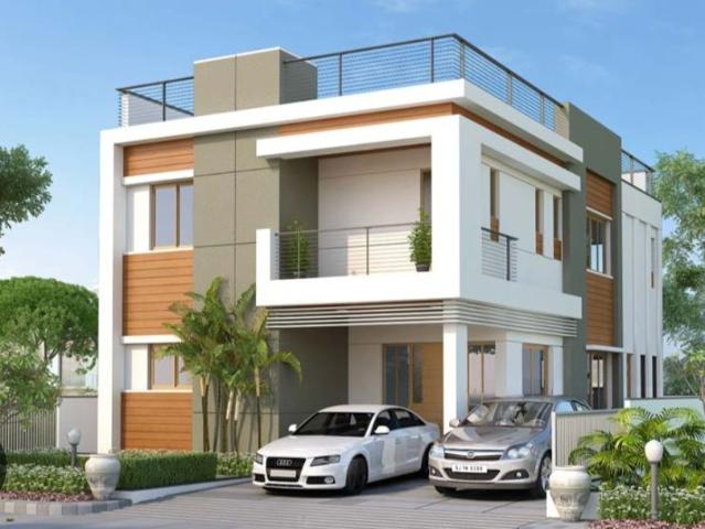 Resale | 4 BHK + Pooja Room,Servant Room,Study Room,Extra Room,Basement,Store Room 250 Sq.Yd. Villa in Kavuri Forest Nest