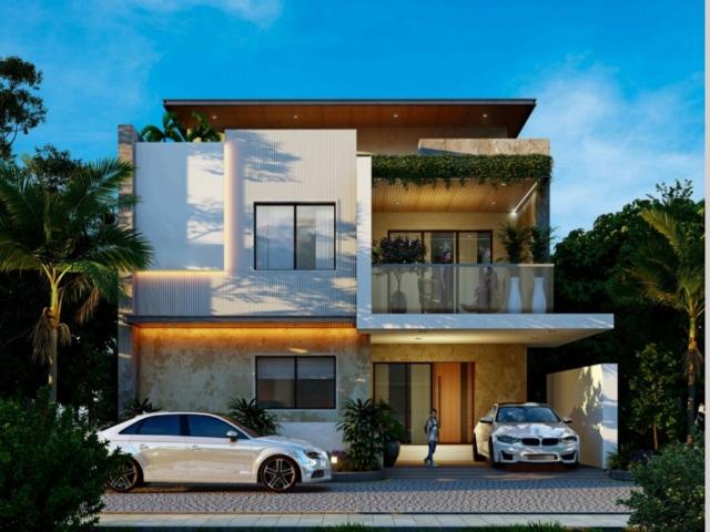 Resale | 4 BHK + Pooja Room,Servant Room,Study Room,Extra Room,Basement 3982 Sq.Ft. Villa in Kollur