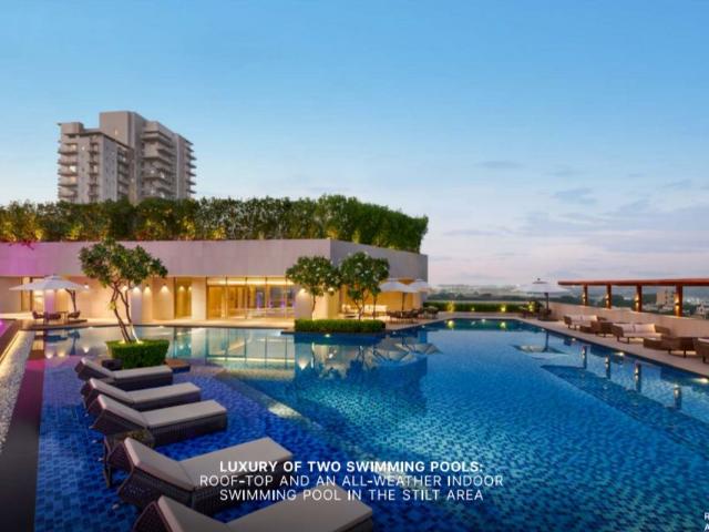 Resale | 4 BHK + Pooja Room,Servant Room,Study Room,Extra Room 3475 Sq.Ft. Apartment in Puri Diplomatic Residences