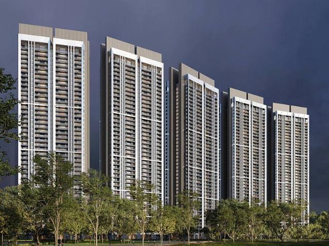 Resale | 4 BHK + Pooja Room,Servant Room,Study Room,Extra Room 3577 Sq.Ft. Apartment in DLF Privana South