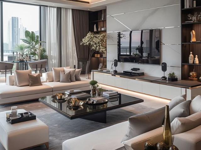 Resale | 4 BHK + Pooja Room,Servant Room,Study Room,Extra Room 3900 Sq.Ft. Apartment in DLF The Arbour