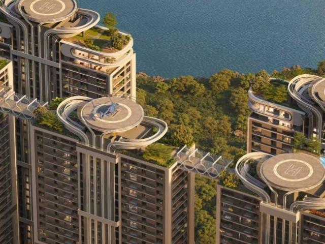 Resale | 4 BHK + Pooja Room,Servant Room,Study Room,Extra Room 6465 Sq.Ft. Apartment in One Msn