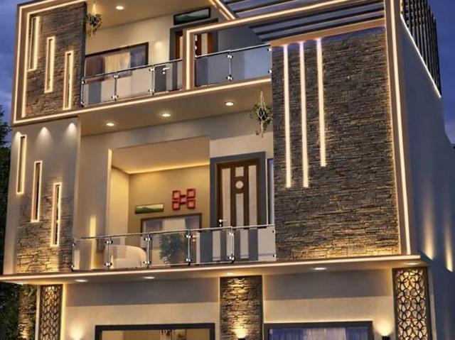 Resale | 4 BHK + Pooja Room,Study Room 1200 Sq.Ft. Villa in Sathnur
