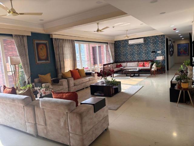 Resale | 4 BHK + Prayer Room,Servant Room,Study Room,Extra Room,Basement,Store Room 4568 Sq.Ft. Apartment in Koncept Ambience The Botanika Empress