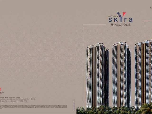 Resale | 4 BHK + Prayer Room,Servant Room 4055 Sq.Ft. Apartment in Rajapushpa Skyra
