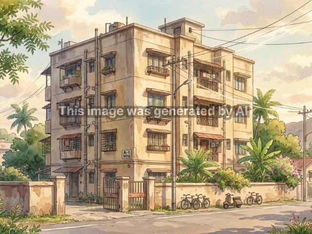 Resale | 515 Sq.Ft. Apartment in Kon