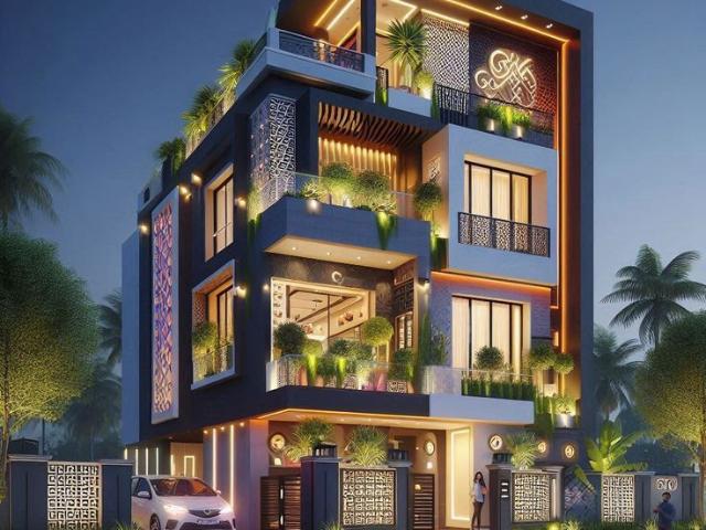 Resale | 5 BHK + Pooja Room,Study Room 1500 Sq.Ft. Villa in Sathnur