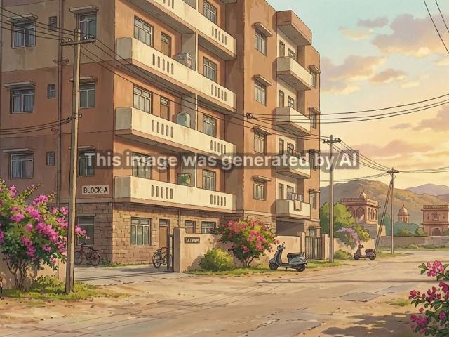 Resale | 606 Sq.Ft. Apartment in Ajmer Road