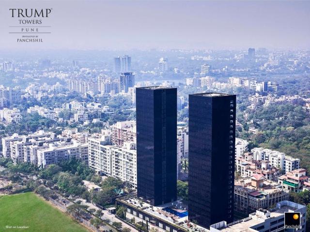 Resale | 6 BHK + Study Room,Extra Room 4400 Sq.Ft. Apartment in Panchshil Trump Towers