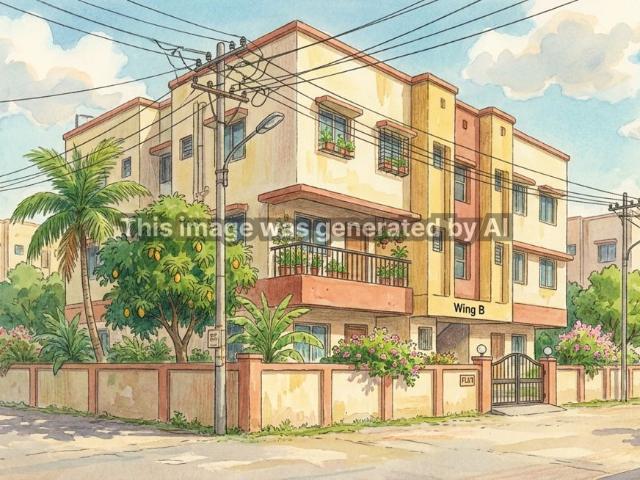 Resale | 820.4 Sq.Ft. Apartment in Bhiwandi