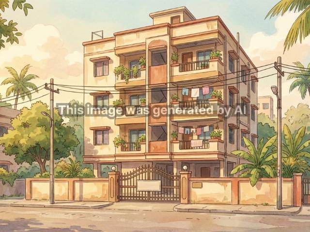 Resale | 845 Sq.Ft. Apartment in Narpoli