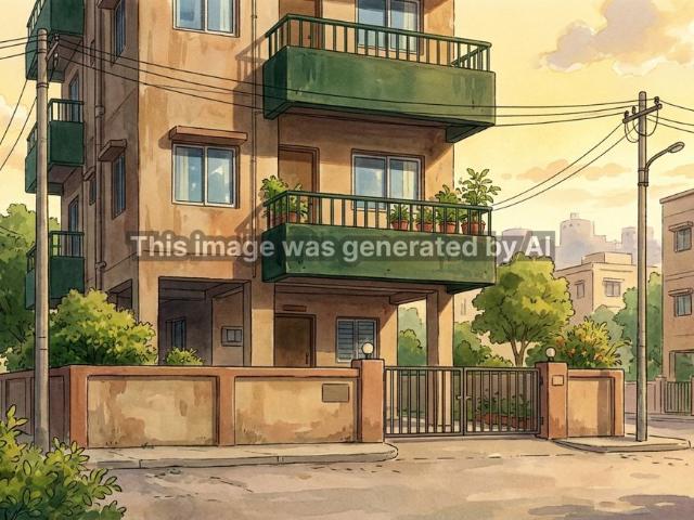Resale | 900 Sq.Ft. Apartment in Moshi