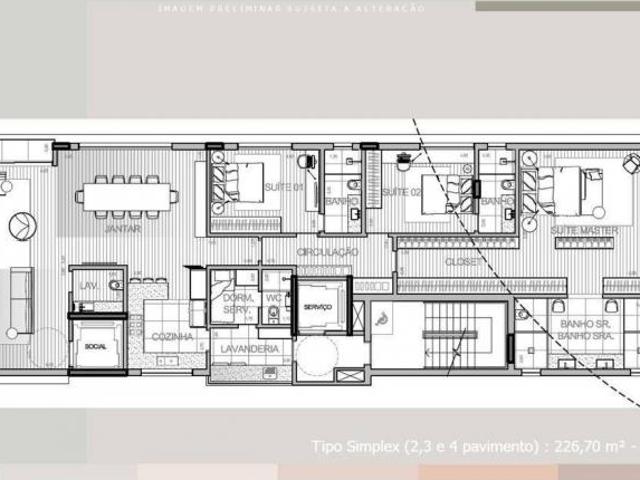 Reserva Jardins | Construtora RFM | Pronto | 240 metros | 03 suítes | hall privativo | 03 vagas