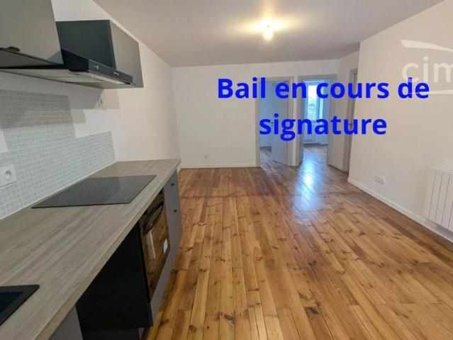 Réservé, bail encours de signature appartement T3 refait à neuf disponible à partir de juillet 2026