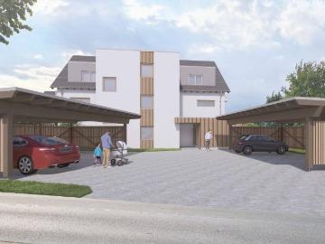 RESERVIERT Neubau von ETW im Werler Westen, 3 Zimmer Erdgeschosswohnung