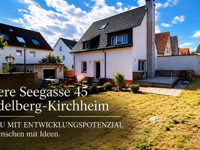 Reserviert ! Gute Lage. Schönes Grundstück. Viele Möglichkeiten. – Wohnhaus für Menschen mit Ideen