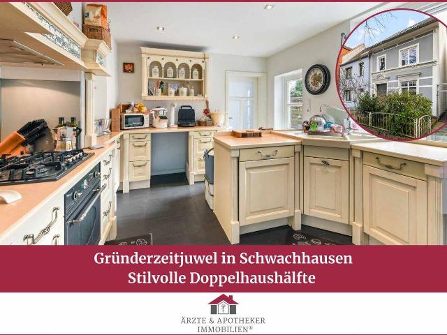 RESERVIERT: Gründerzeitjuwel in Schwachhausen Stilvolle Doppelhaushälfte
